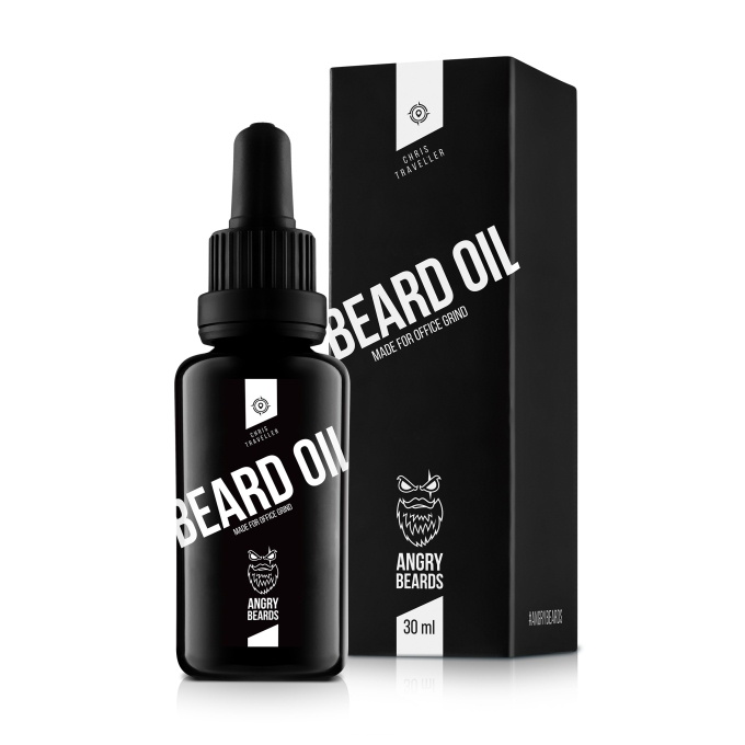 Angry Beards Christopher The Traveller, olej na vousy 30 ml