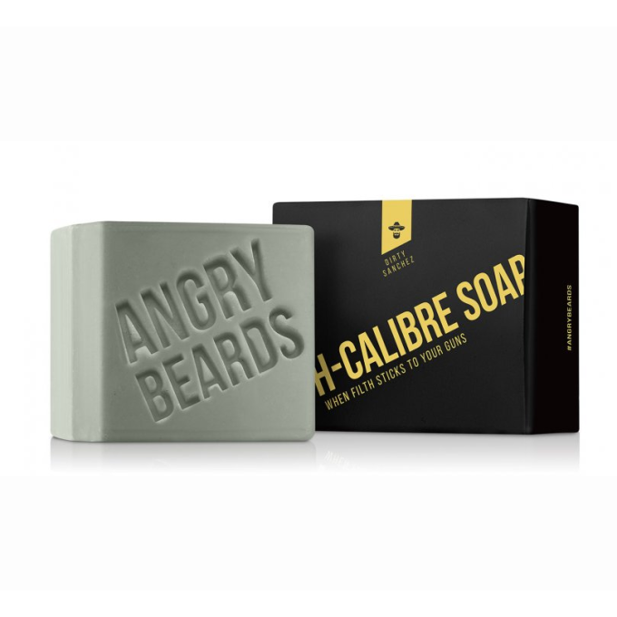 Angry Beards Dirty Sanchez High-calibre mýdlo na ruce 100g