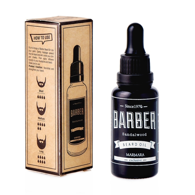 Marmara Barber Sandalwood olej na vousy 30 ml