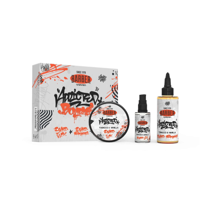 Marmara Barber Tobacco & Vanilla 3v1 sada na vousy