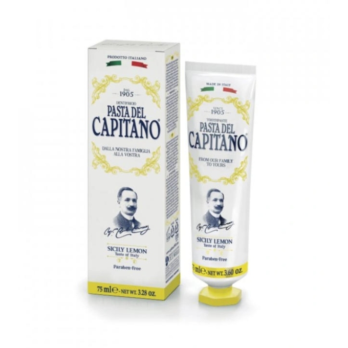 Pasta del Capitano Sicily Lemon zubní pasta 75 ml