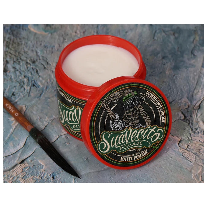 Suavecito Matte Downtown Chrome SE matná pomáda 113 g