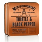 Scottish Fine Soaps Thistle and Black Pepper mýdlo na vousy