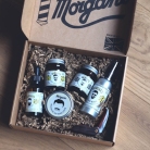 Morgans Gentlemans Moustache and Beard Set