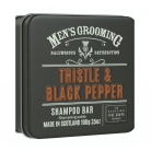 Scottish Fine Soaps Thistle and Black Pepper  tuhý šampon v plechu