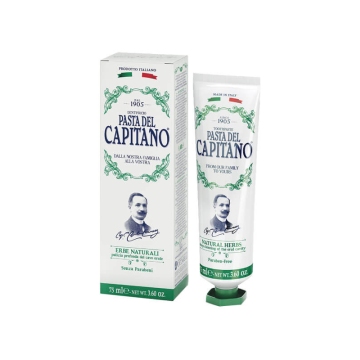 Pasta del Capitano Natural Herbs zubní pasta 75 ml