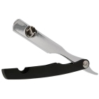 Irving Barber Chrome Matte Black shavetta