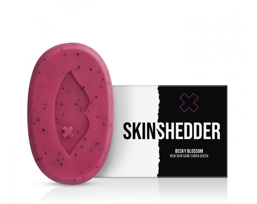 BusyB SkinShedder Becky Blossom Peelingové mýdlo 100 g