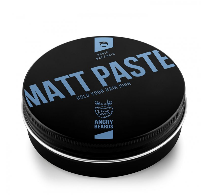 Angry Beards Matt Paste Pasta na vlasy David Backhair 100 g