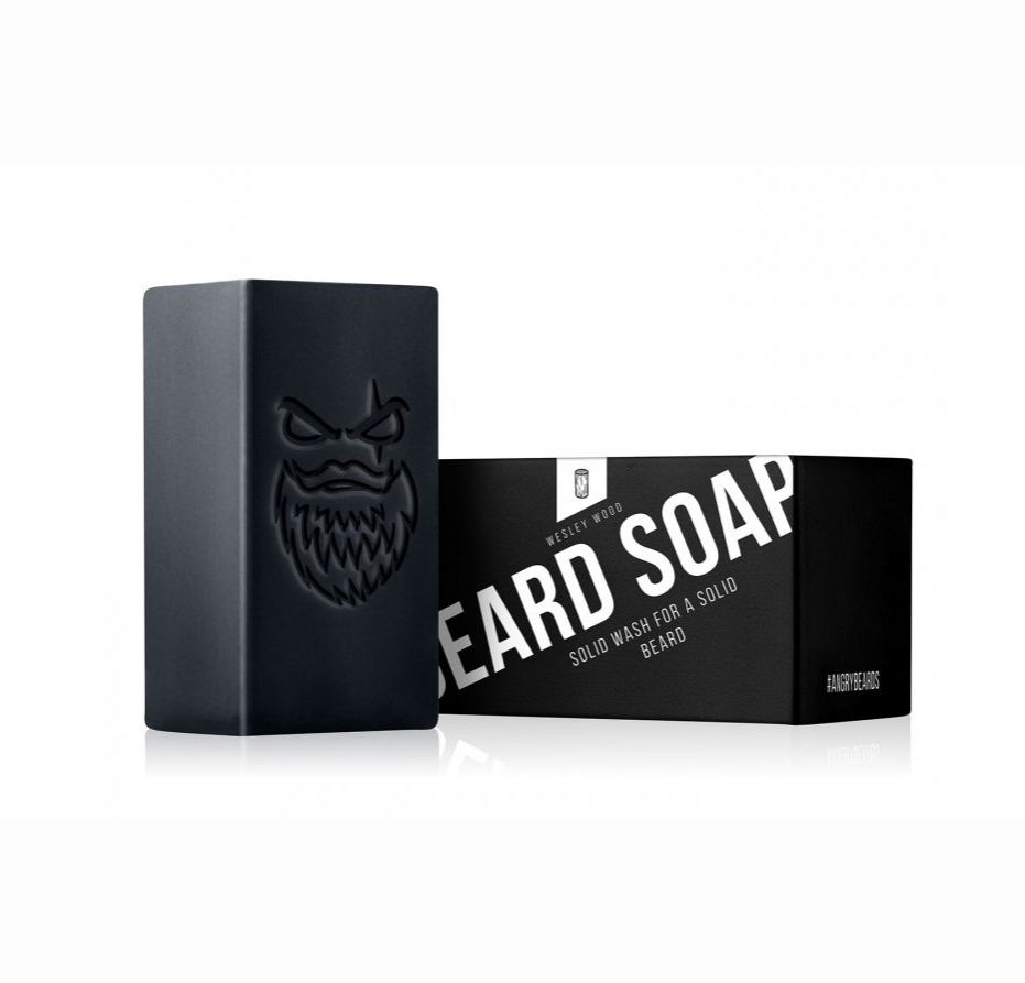 Angry Beards Beard Soap Mýdlo na vousy Wesley Wood 50 g