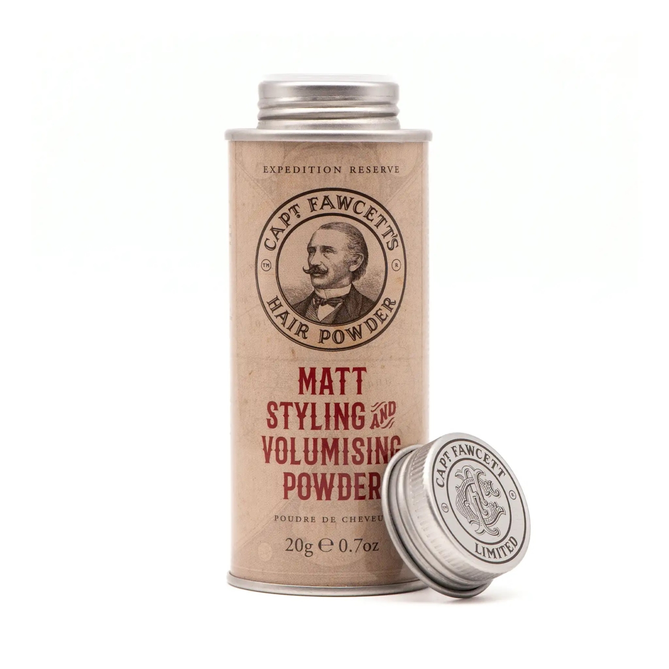 Captain Fawcett Matt Styling &amp; Volumising Powder stylingový pudr na vlasy 20 g