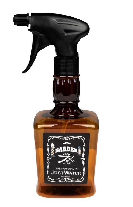 Barber Jack Rozprašovač na vodu v originálním designu whisky láhve 500 ml