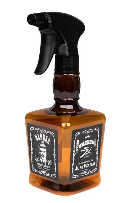 Barber Jack Rozprašovač na vodu v originálním designu whisky láhve 500 ml