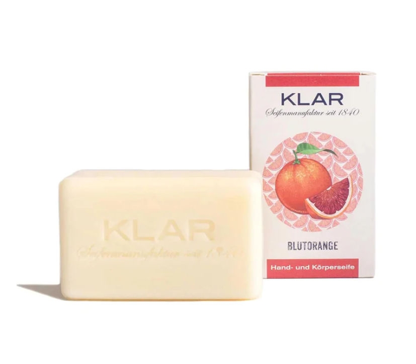 Klar Blood Orange mýdlo 100g