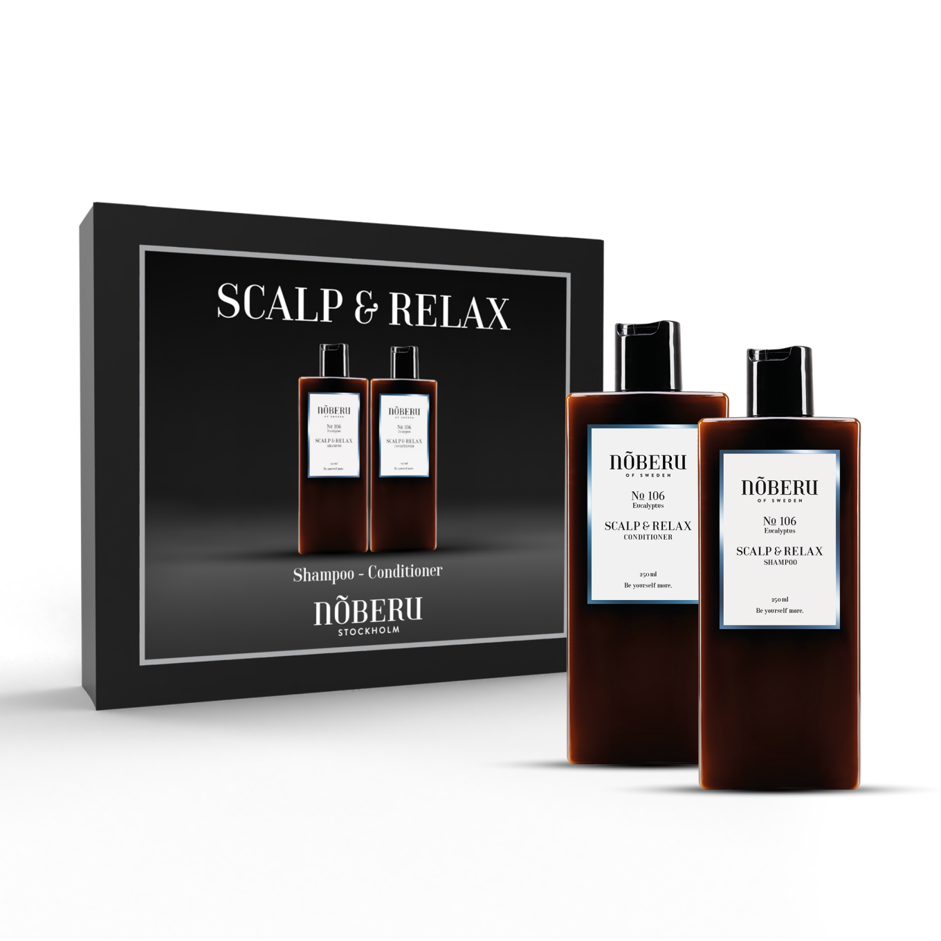 Noberu Scalp and Relax šampon na vlasy 250 ml + kondicionér 250 ml dárková sada