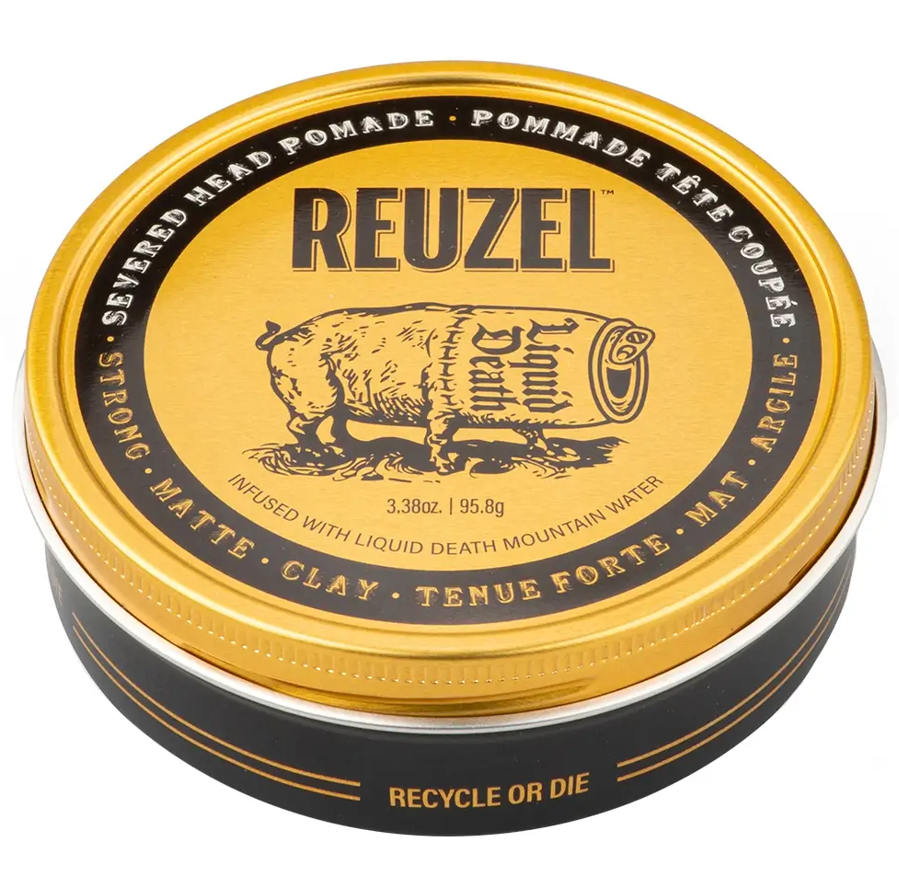 Reuzel Severed Head Clay Pomade jílová pomáda pro silné zpevnění a matný vzhled 95,8 g