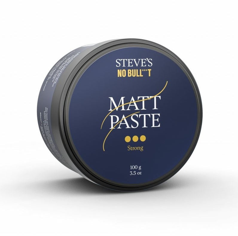 Steves Matt Paste Strong Matující pasta na vlasy silná fixace 100 ml