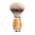 Mühle Purist Karelian Burl Birch Silvertip Badger