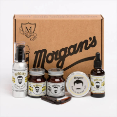 Morgans Gentlemans Moustache and Beard Set